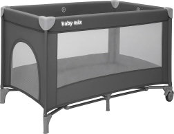 Lit parapluie Baby Mix Simple gris