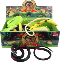 Serpent en caoutchouc extensible 90 cm