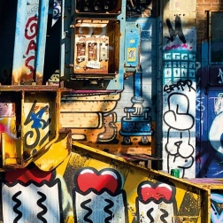 Puzzle carré CURIOSI Amsterdam – motif IV, 80 pièces