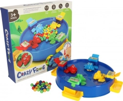 Jeu d'habileté Grenouilles Affamées pour 4 joueurs 3+ bleu