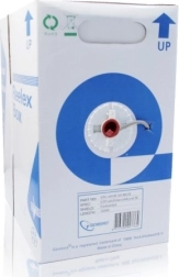 Câble réseau blindé FTP Cat 5e, AWG24, 305 m, gris