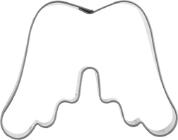 Emporte-pièce en acier inoxydable pour biscuits, ailes d’ange, 11 cm