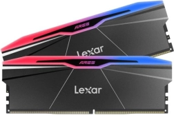 lexar ares rgb ddr5 32 go (2x16 go) 6000 mhz cl28 noir