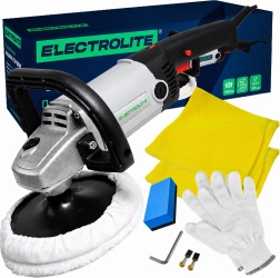 ELECTROLITE polisseuse électrique pour voiture 1800 W – kit de detailing premium