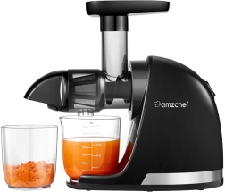 Extracteur de Jus Lent AMZCHEF Noir