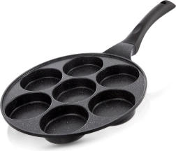 Poêle en granit pour œufs 7 moules GRANDE 27 cm