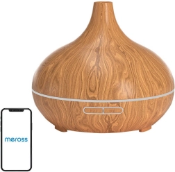 Diffuseur d’huiles essentielles Wi‑Fi intelligent Meross avec prise en charge Apple HomeKit