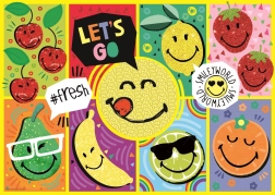 Puzzle 200 pièces Smiley Joyeux