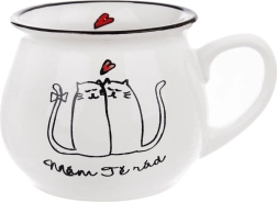 Mug en céramique avec chats 300 ml