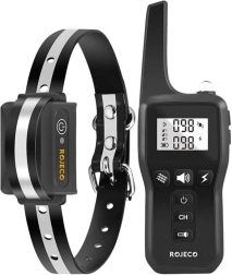 Collier anti-aboiement Rojeco avec portée de 1000 m