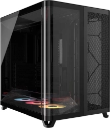 Boîtier PC mid‑tower AIR 5400 RS‑R ARGB, noir