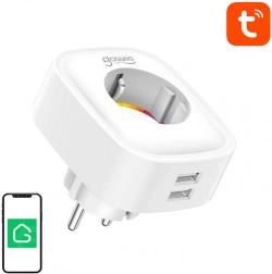 Prise intelligente WiFi Gosund SP112 avec 2xUSB, 16A, Tuya