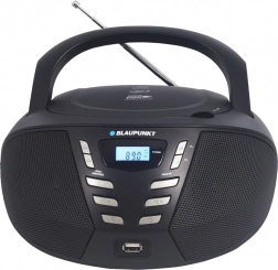 Boombox FM CD/MP3/USB/AUX noir