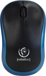 Souris sans fil Rebeltec Meteor bleue