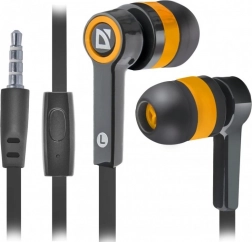 Casque avec microphone Pulse noir-orange