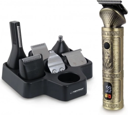 Tondeuse et rasoir sans fil 7-en-1 ESPERANZA ADONIS avec écran LCD