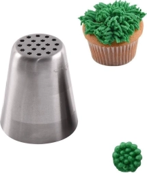 Douille russe en acier inoxydable – herbe/cheveux