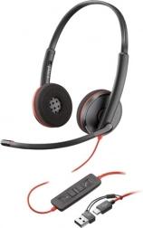 Casque Blackwire USB-A/C noir