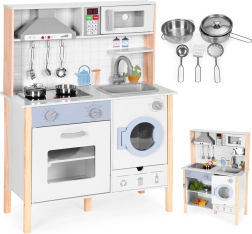 Cuisine en bois pour enfants avec lumières et sons ECOTOYS