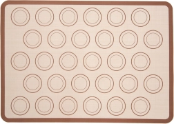 Tapis en silicone pour macarons 42 × 29,5 cm