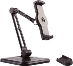 Support à bras pour table ou mur pour tablette et iPad 4,7–12 pouces noir