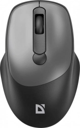 Souris sans fil silent click Defender Feam MM-296 RF 1600 DPI – Gris