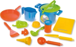 Set de cuisine en sable pour enfants, 14 pièces