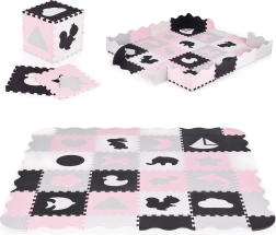 Tapis de jeu en mousse avec parc puzzle 36 pcs ECOTOYS