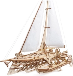 Ugears Merihobus – trimaran voilier mécanique en bois 3D