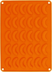Moule en silicone pour croissants orange Sillinie