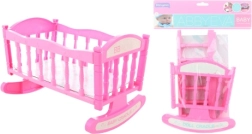Berceau en plastique pour poupées