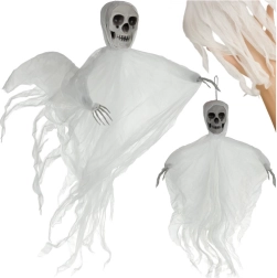 RUHHY squelette blanc suspendu (fantôme) 70 cm - 1 pièce