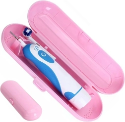 Étui pour brosse à dents électrique rose
