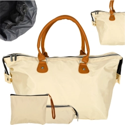 Sac de poussette multifonction pour mamans – ensemble – Beige