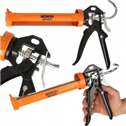 Pistolet extrudeur pour silicone et colles avec corps rotatif 360° WOKIN