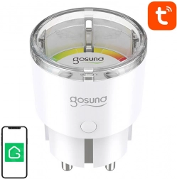 prise wi‑fi intelligente gosund avec mesure de la consommation 16 a (eu)
