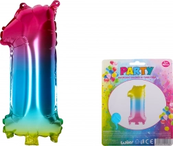 Ballon gonflable arc-en-ciel numéro 1