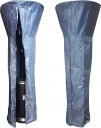 maltec housse de protection en pu pour radiateur/parasol coloris graphite