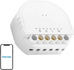 Interrupteur mural Wi‑Fi intelligent Meross pour Apple HomeKit