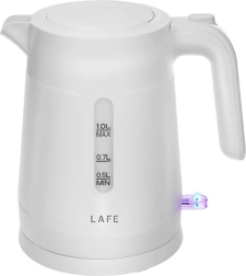 Bouilloire électrique 1 l LAFE Essential S blanche
