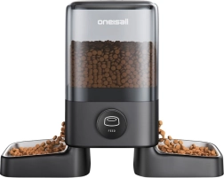 Distributeur de nourriture intelligent double 5 l ONEISALL PF09