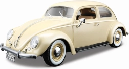 Modèle de voiture en métal 1:18 VOLKSWAGEN Beetle 1955 beige