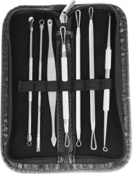 Set de cuillères pour enlever les points noirs - 7 pcs