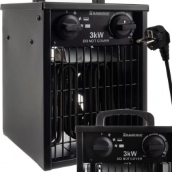 Unité de chauffage électrique portable avec ventilateur 3 kW KAMINER