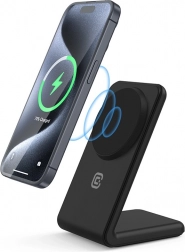 Support magnétique avec charge sans fil 2‑en‑1 MagSafe pour iPhone et AirPods – MagSafe