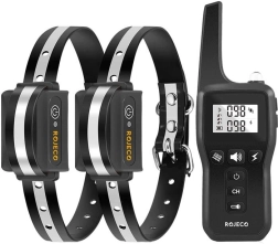 Collier de dressage Rojeco pour chiens avec une portée de 1000m