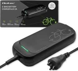 Chargeur pour vélos électriques 36V 42V 2A avec connecteur BOSCH, étanche