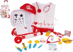 Mallette de Docteur sur Roulettes avec Accessoires 21 pièces