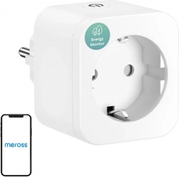 Prise intelligente MEROSS avec mesure de la consommation d’énergie MSS305-EU (sans HomeKit)