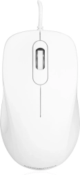 Souris optique filaire blanche